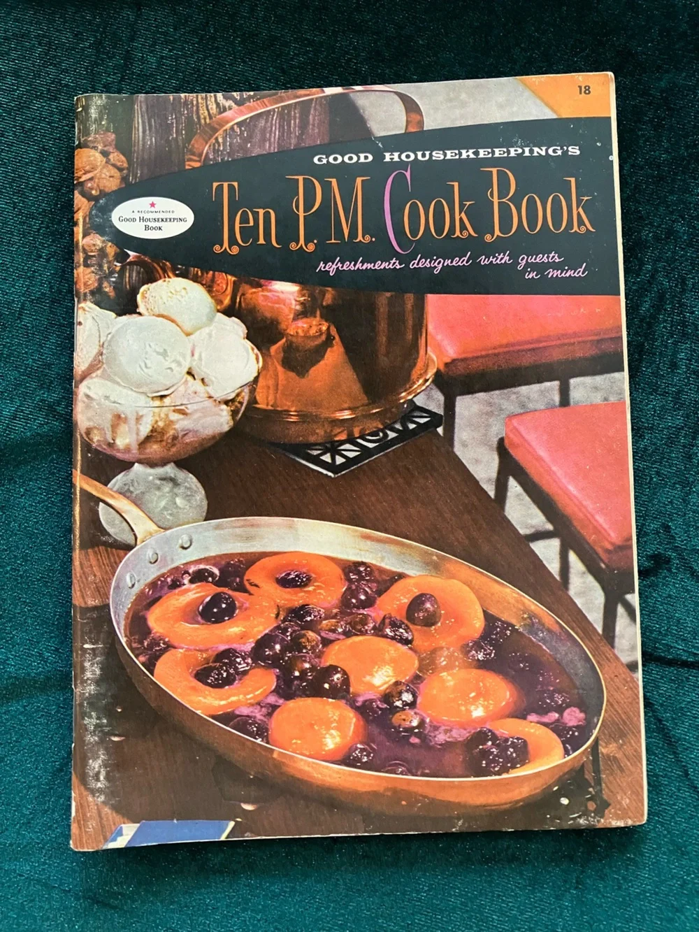 Vintage Good Housekeeping 10PM Cook Book